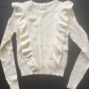 Wilfred Bernelle Ruffle Sweater